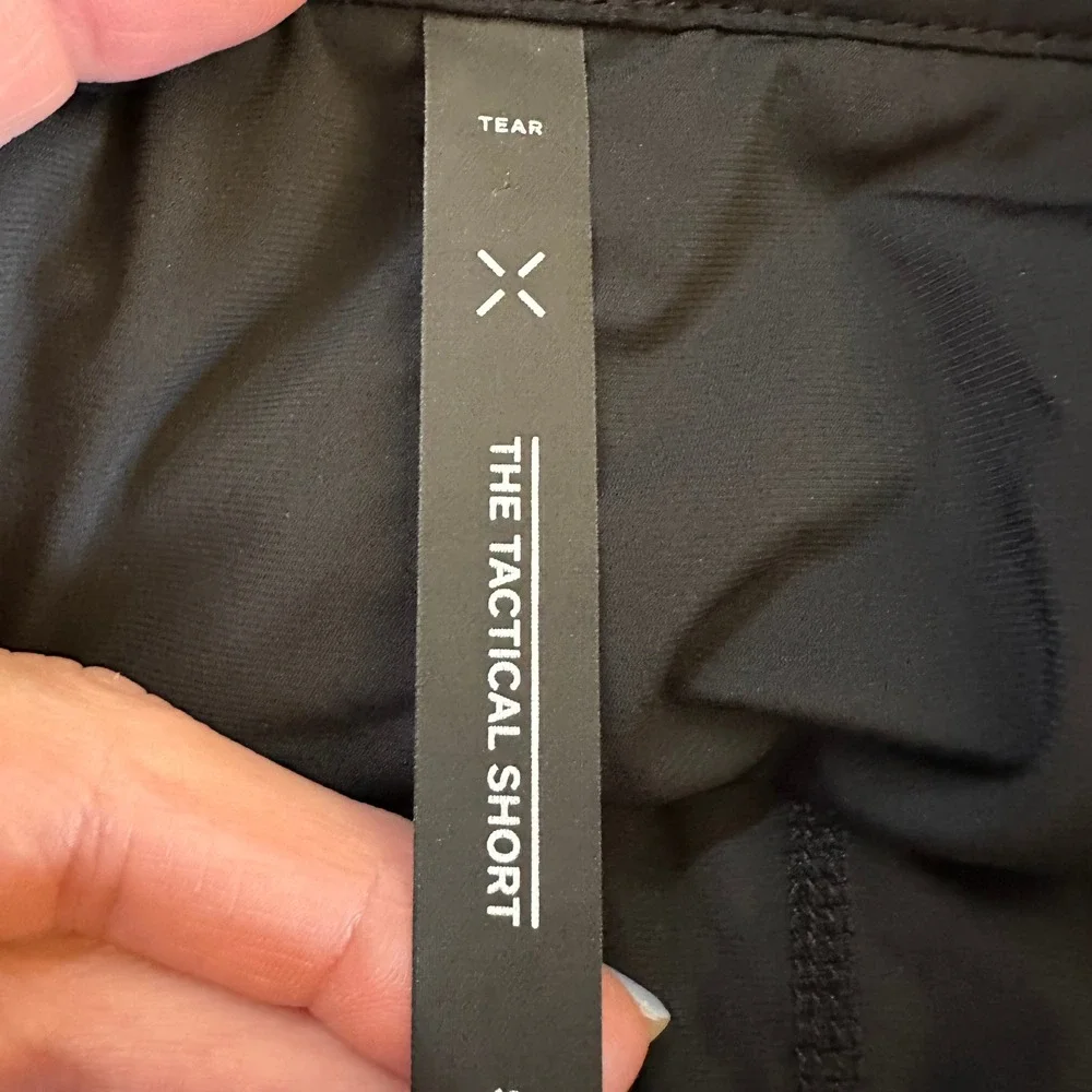 Ten Thousand The Tactical Short Mens Black Athletic Training Gym Shorts Size S